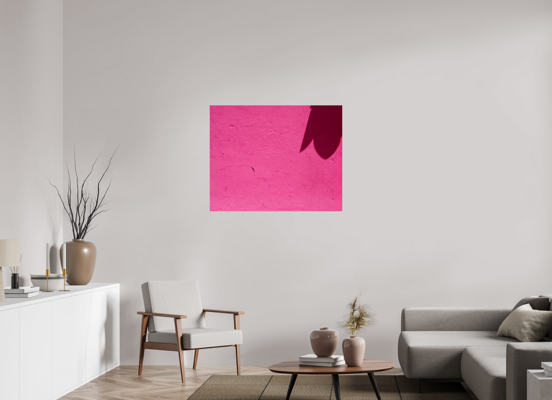 Shadow Bloom on Pink