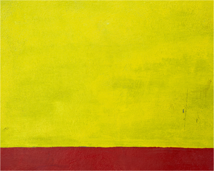Yellow meets red