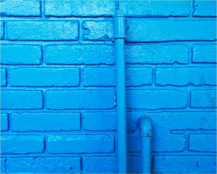 Wrapped in Blue