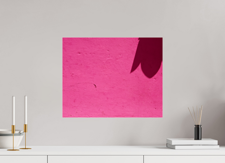 Shadow Bloom on Pink