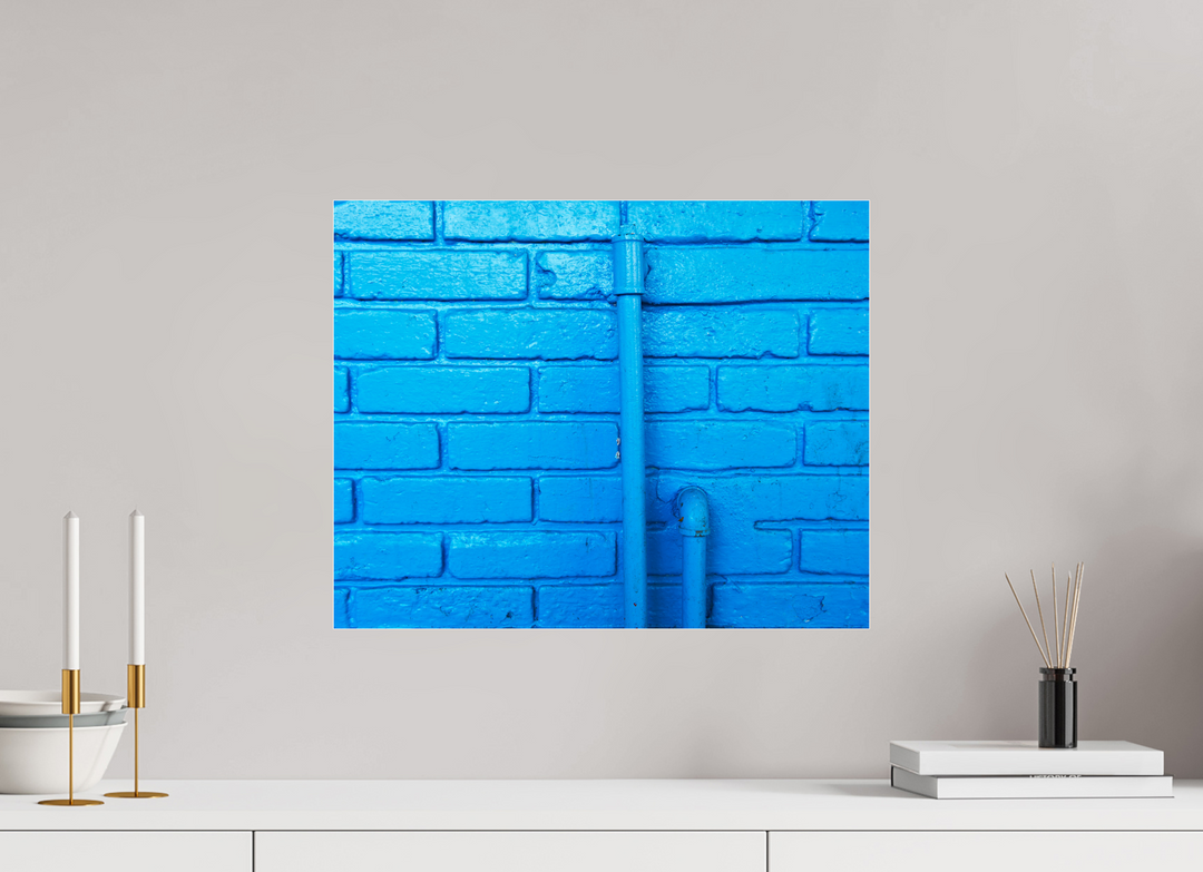 Wrapped in Blue