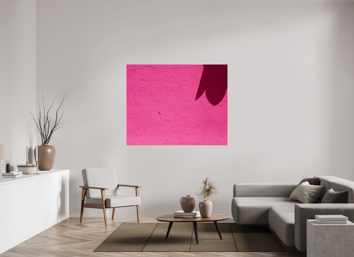 Shadow Bloom on Pink