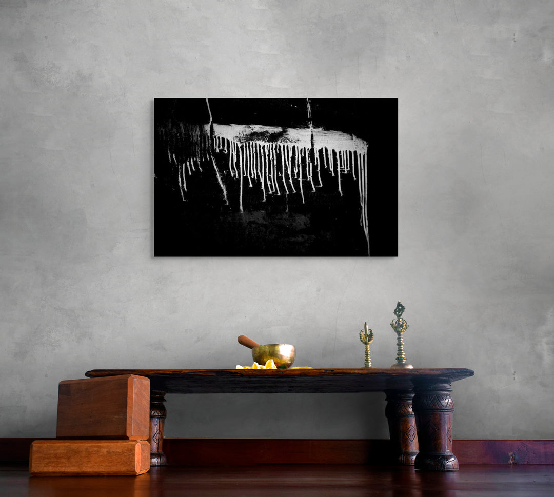 White Traces on Black - Open Edition